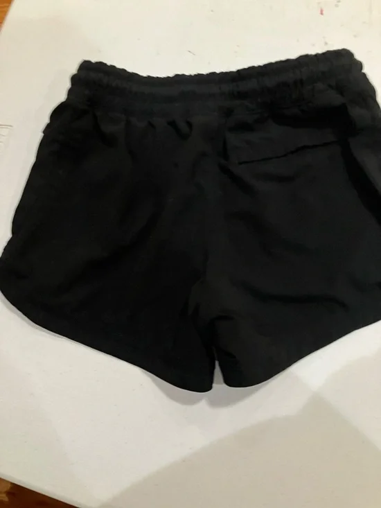 Athleta Girl Mint Green Tank Top and Black Athletic Shorts Sz 12 GUC - Picture 11 of 14